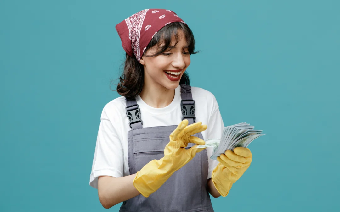 How much should I charge to clean a 1000 sq ft house?