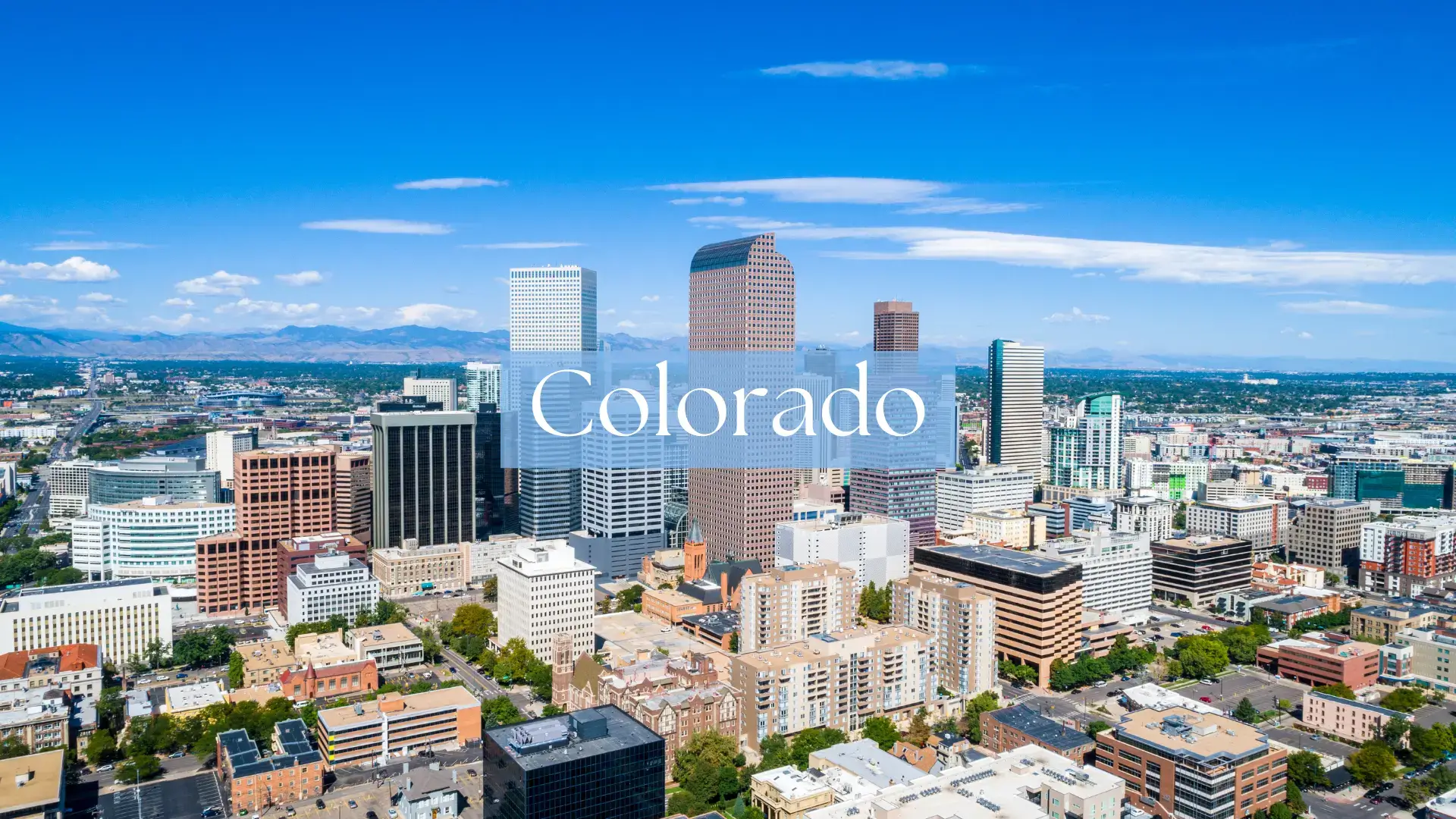 Colorado Cleaning Services company logo in blue design