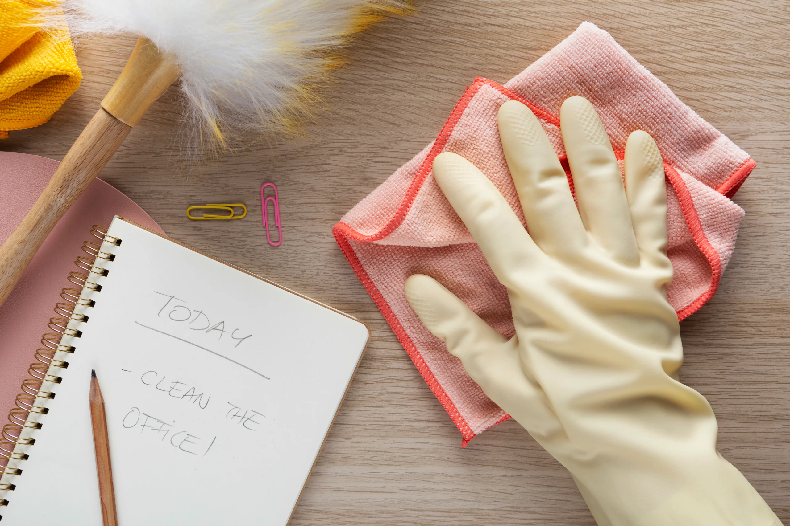 2 Hours Cleaning a Week. Professional cleaner completing essential home tasks within a 2-hour weekly cleaning schedule