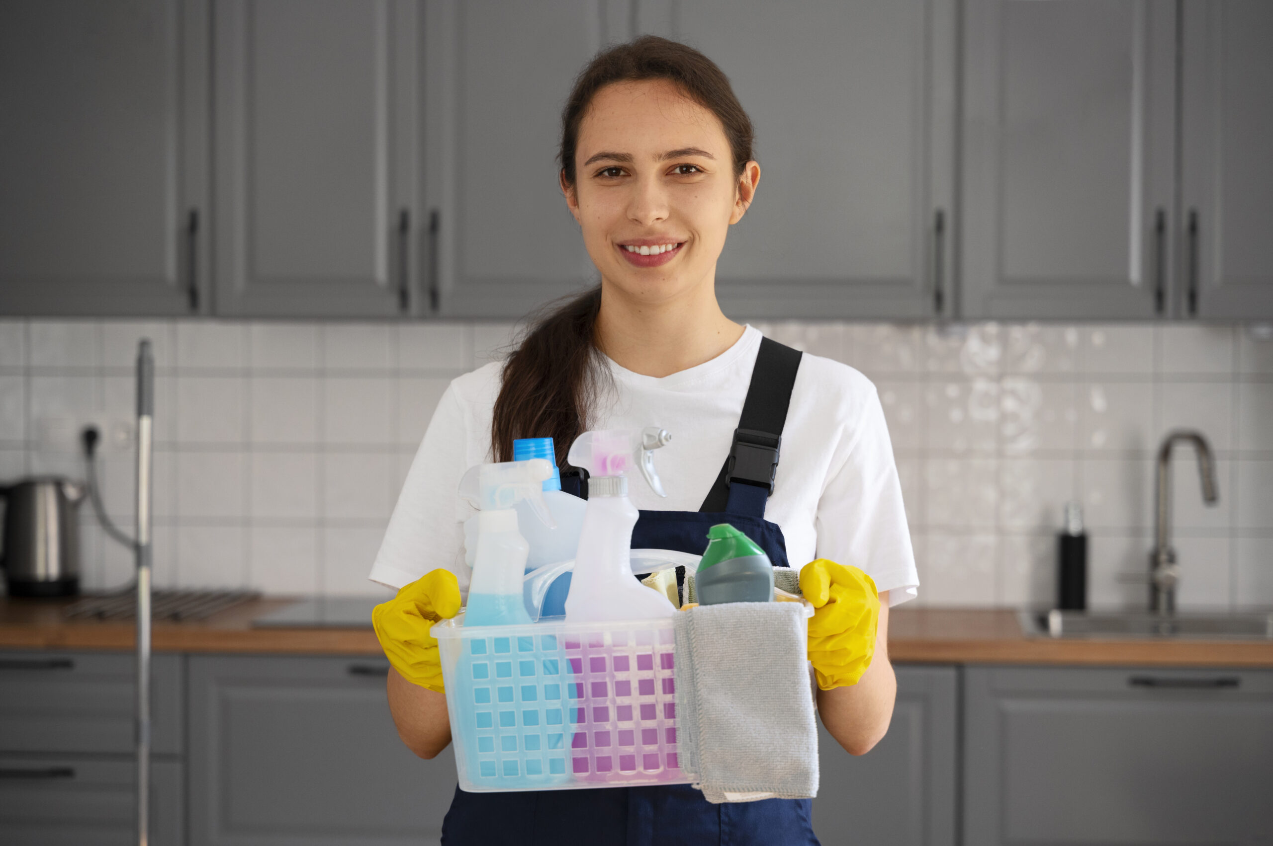 Preparing to start a deep cleaning: Checklist and supplies.