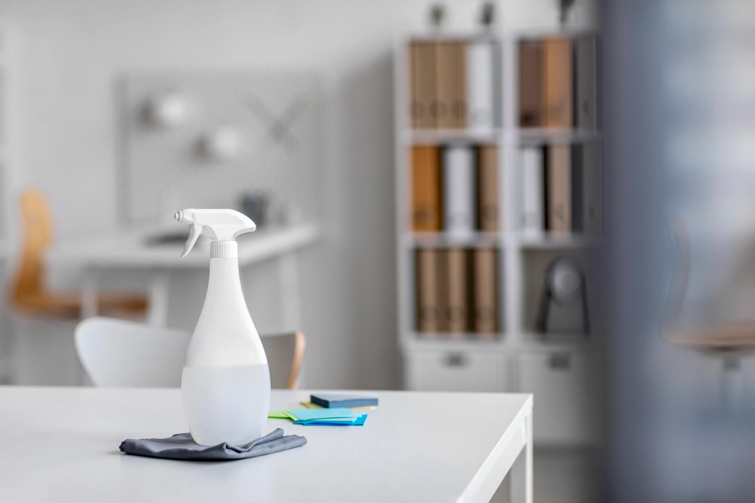 Professional home cleaning services keeping a modern living room spotless
