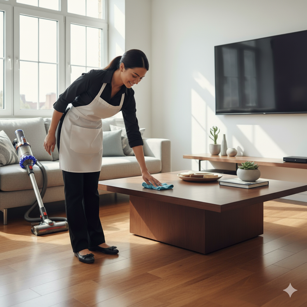 Best Affordable Maid Service Options Best affordable maid service cleaning a living room
