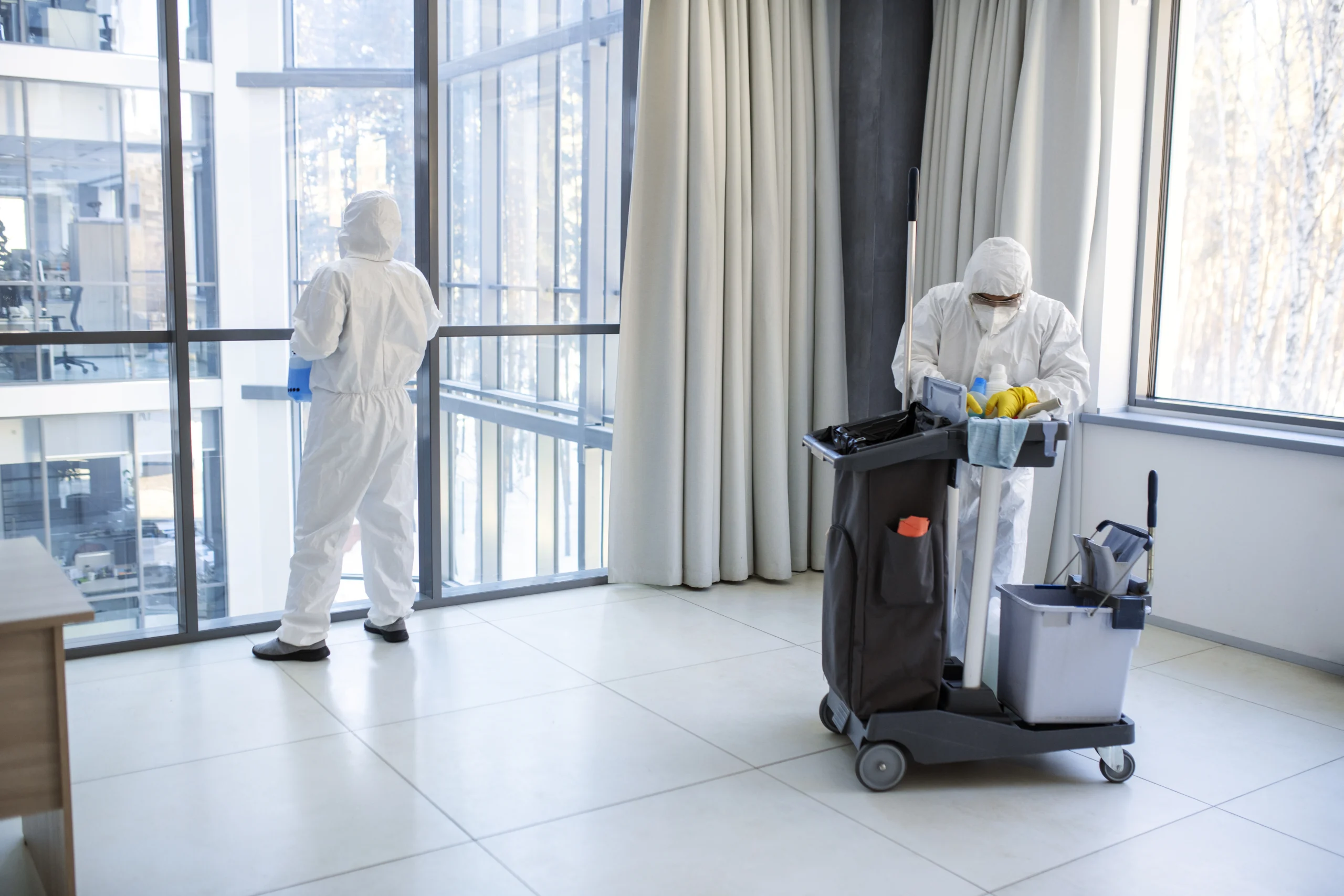 Deep cleaning & disinfection service for a cleaner and healthier space