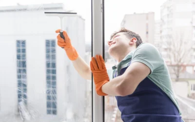 What Tools Are Used in Professional Window Washing with CR Maids?