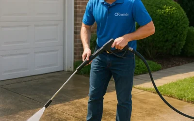 Driveway Power Washing, CR Maids