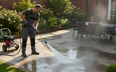 How do I Clean My Patio with a Power Washer? CR Maids