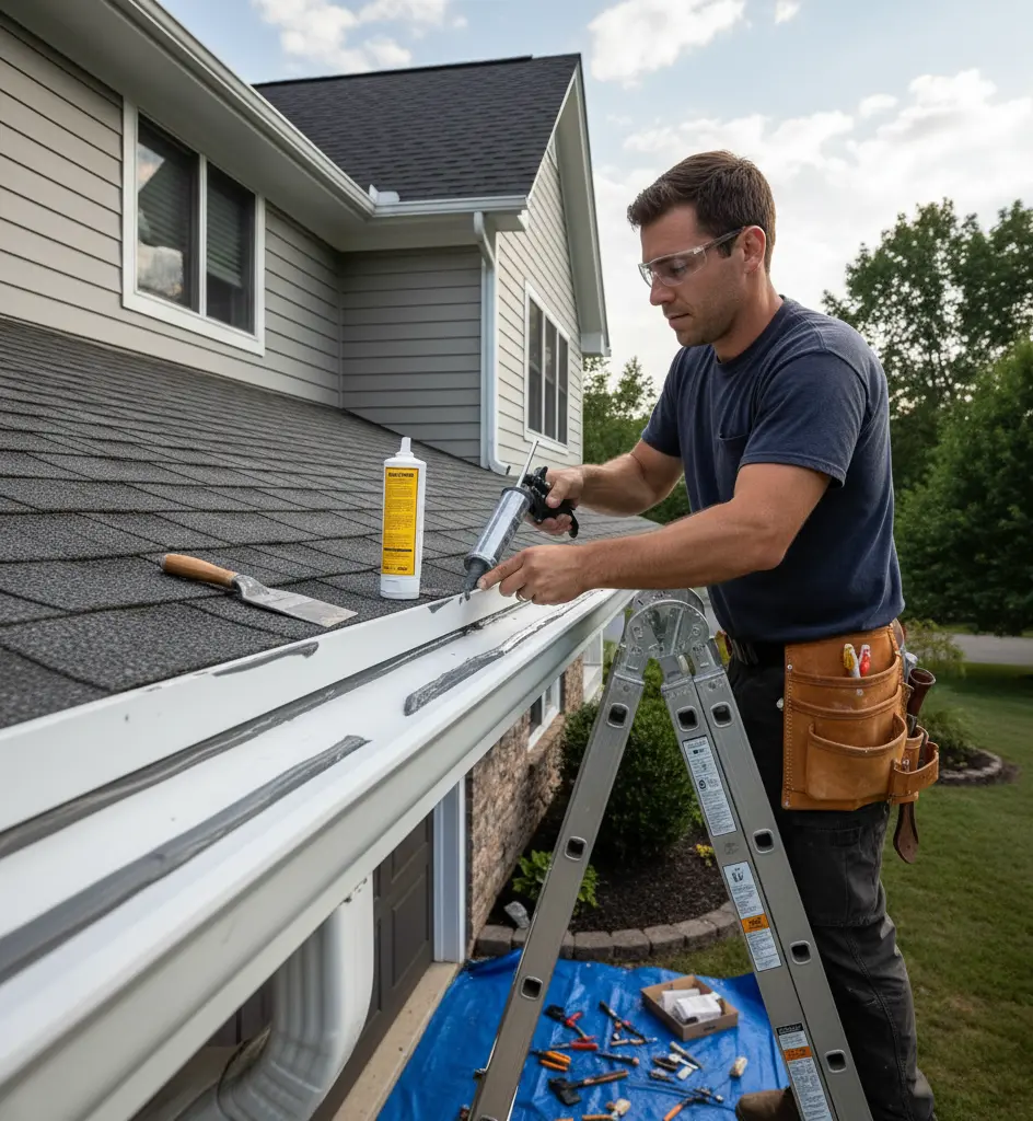 What is the average cost of gutter repair for home