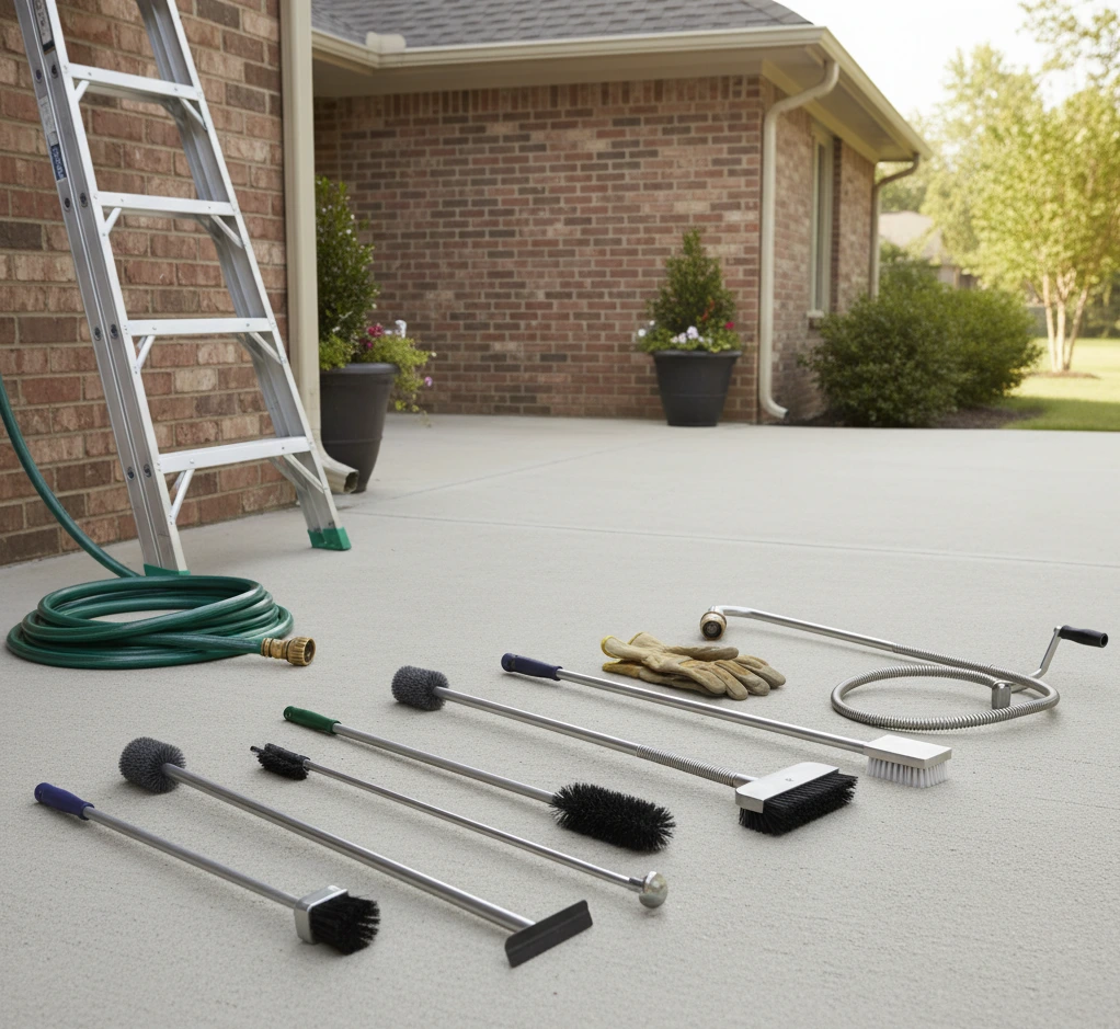 Best downspout cleaning tools. Top-rated tools for cleaning and unclogging downspouts in residential areas