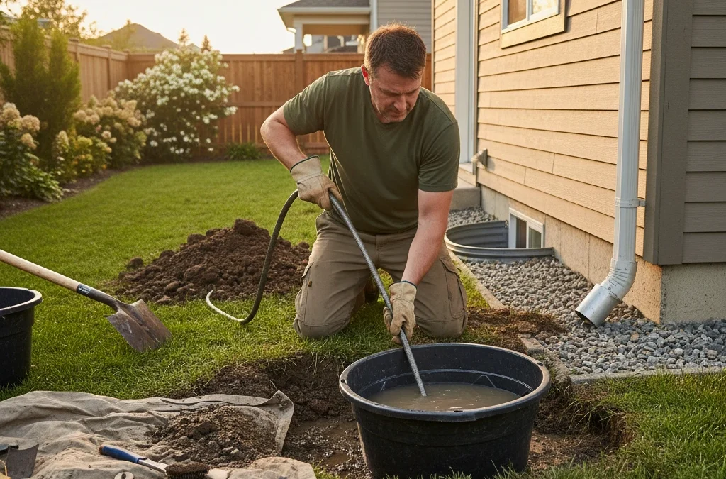 How to Clean a Buried Downspout? CR Maids Guide