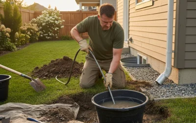 How to Clean a Buried Downspout? CR Maids Guide