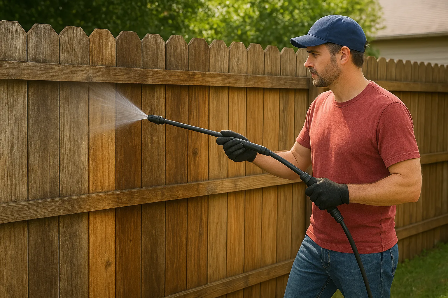 How often should you power wash a fence being power washed to maintain condition and appearance.