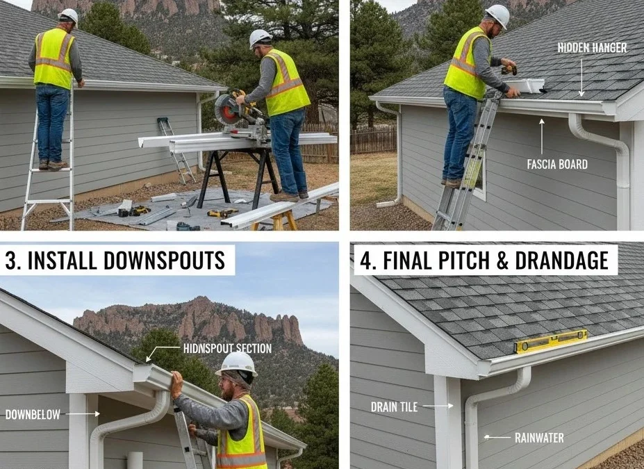 How Do I Install Gutters Myself? A Step-by-Step DIY Guide