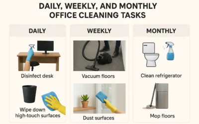How to Make an Office Cleaning Schedule