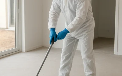 Safety Precautions Needed During Post Construction Cleaning