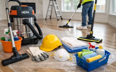 What Tools Are Needed for Residential Post Construction Cleaning?