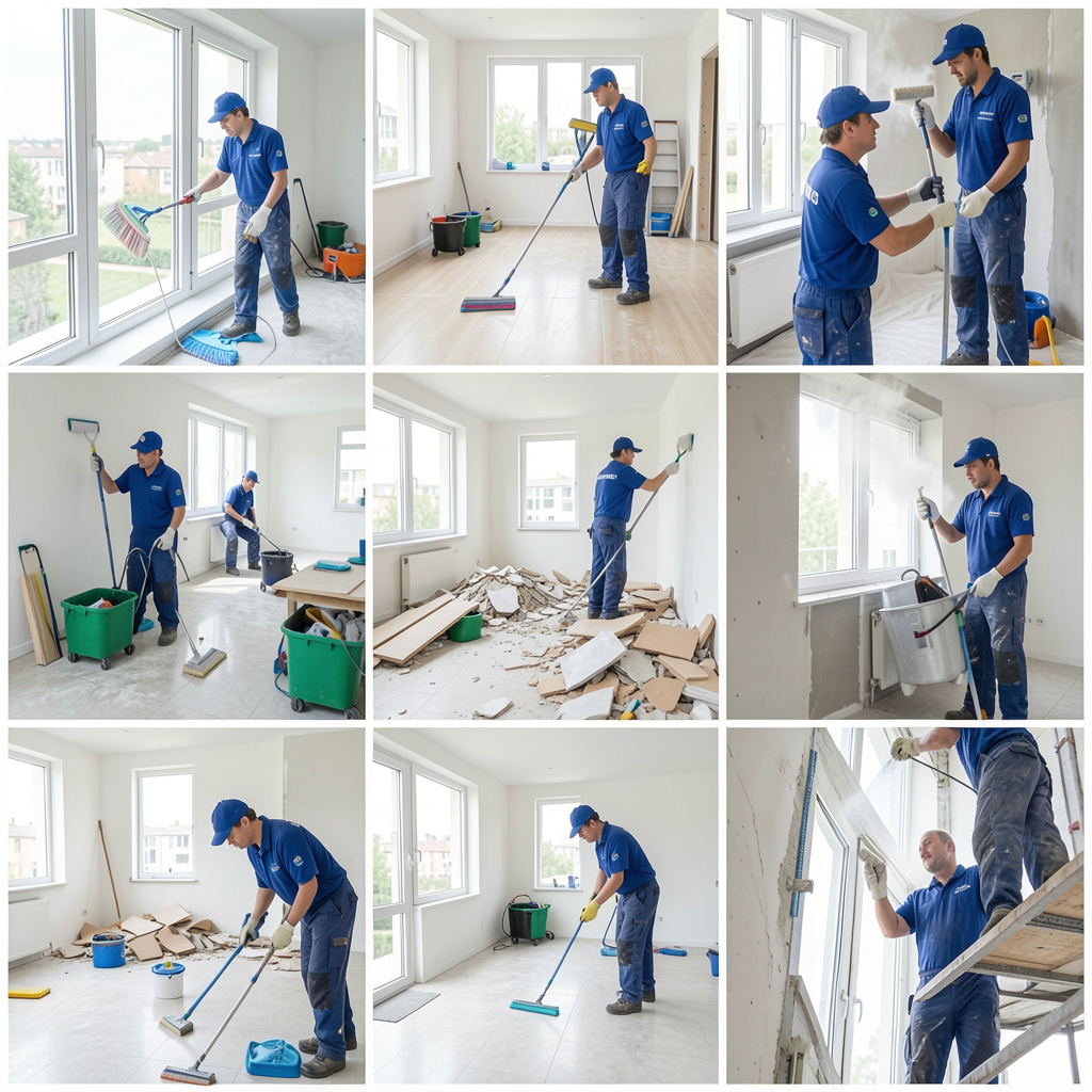 what do post construction cleaning companies offer