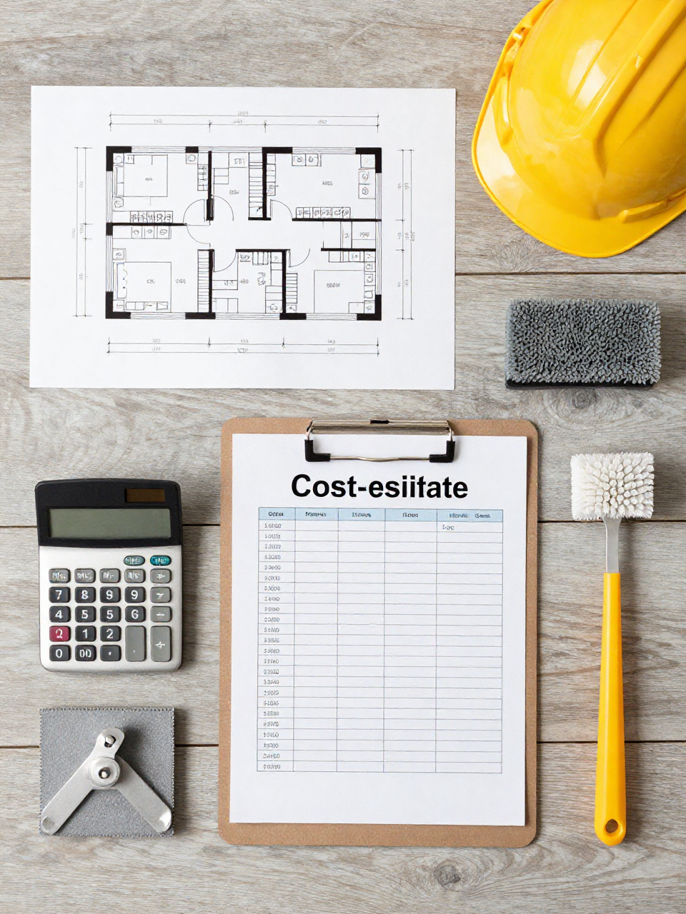 Post construction cleaning cost per square foot of a newly renovated home interior