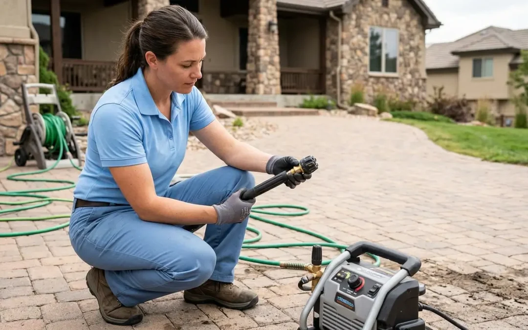 How Does Power Washing Work in Castle Pines