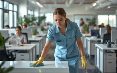 How Office Cleaning Affects Employee Productivity