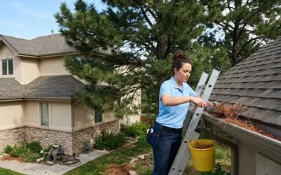 How often should gutters be cleaned