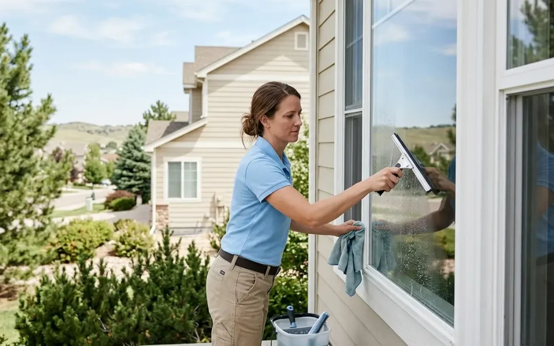 How to Clean Windows Without Streaks in Castle Pines
