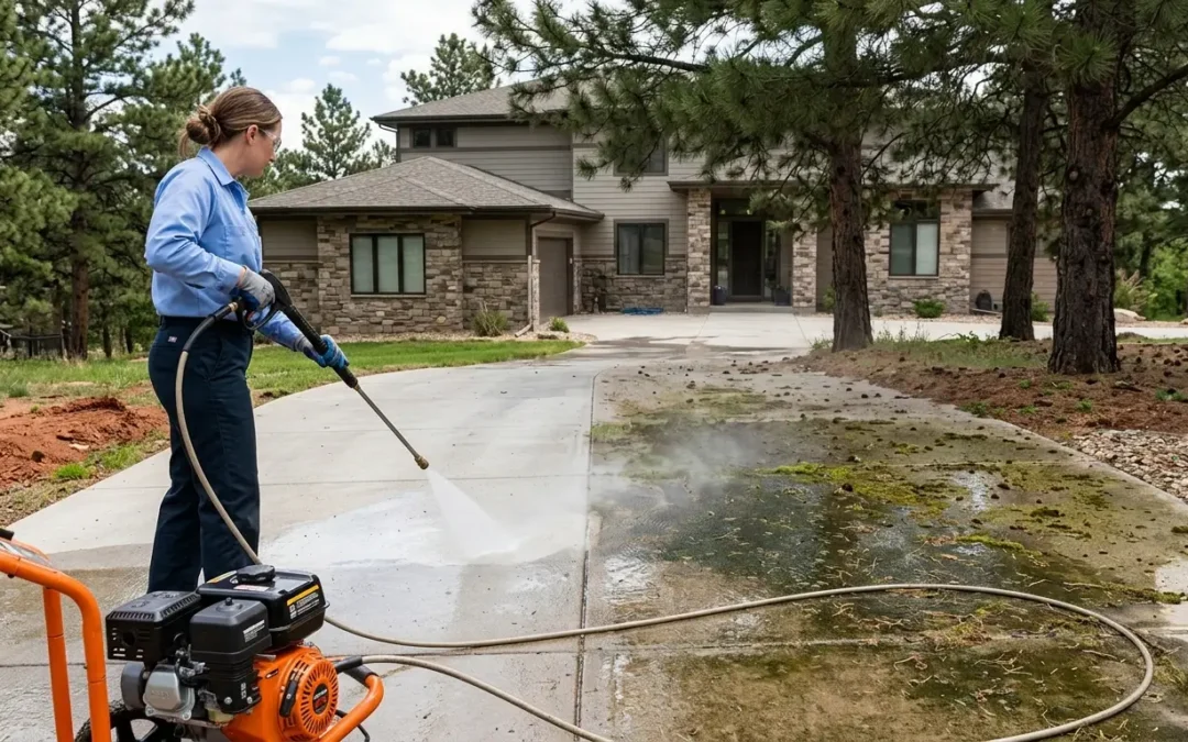 Power Washing in Castle Pines