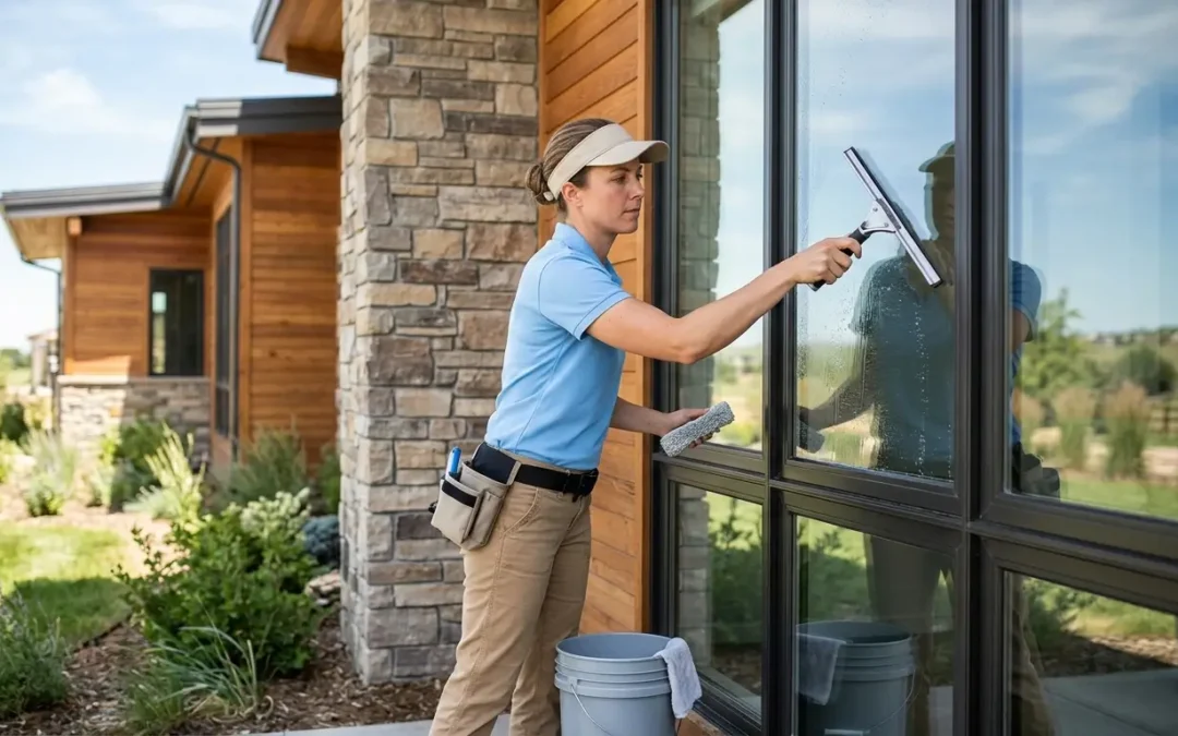 How Much to Charge for Window Cleaning in Castle Rock
